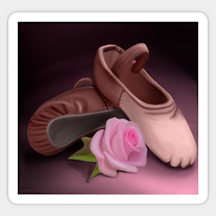 dancer Shoes Sticker